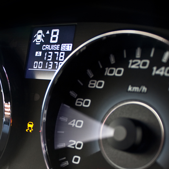 Dashboard van auto